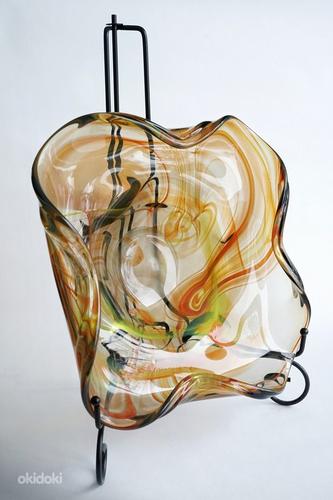 Уникальная ваза Tarbeklaas из цветного стекла (фото #5)