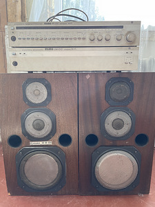 Kõlarid/speakers Estonia + võim/amplifiers (1 foto / 4)