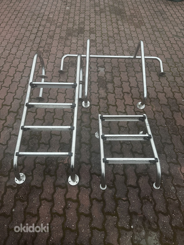 Basseini redel ja reelingute komplekt