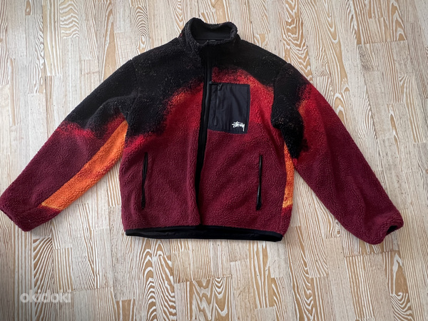 Stussy Sherpa Reversible Jacket - Lava