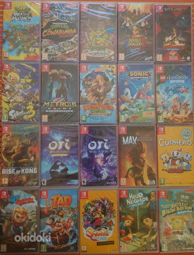Nintendo Switch mängud