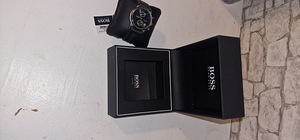 Hugo Boss watch/käekell model 1513384+ Hilfiger silikonrihm (3 foto / 5)