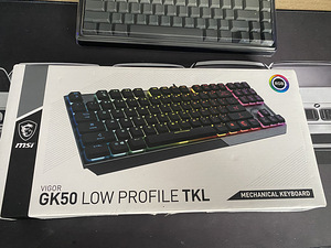 MSI GK50 Mechanical Keyboard (1 foto / 4)