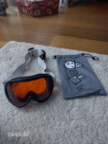 Очки, маска для лыж, сноуборда детская. (фото #1)