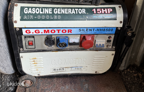Генератор GG Motor Silent HH 8500