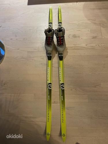 Детский лыжный комплект Fisher, лыжи 147см, ботинки 36, Pirita (фото #1)
