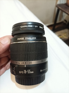 Canon EFS 18-55mm objektiiv (3 foto / 3)