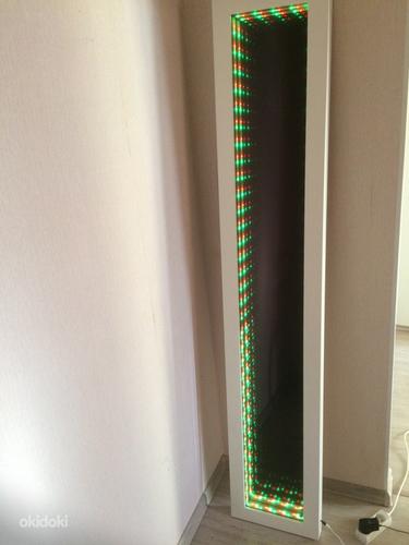 Infinity colored led mirror (фото #3)