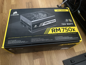 Corsair RM750x 750w 80plus gold TÄISMODULAARNE (1 foto / 5)