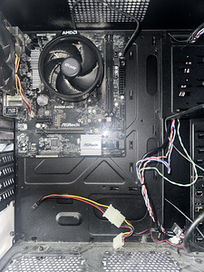 AMD 5 3600 + MB + корпус (1 фото из 2)