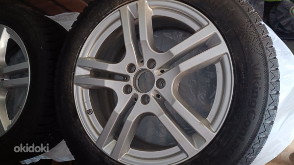 18" MB orig. veljed + rehvid M+S Continenta