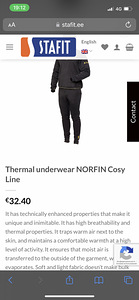Termopesu NORFIN Cozy Line suurus M (4 foto / 4)