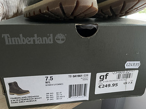 Timberland 7.5 зимние (2 фото из 4)