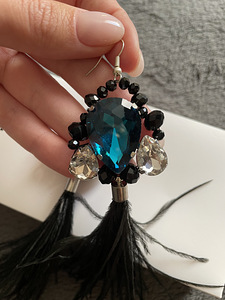 Серьги ручной работы earrings handmade (2 фото из 3)