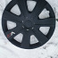 Пластинчатые шины Michelin X-Ice на жестяных дисках Ford 15 дюймов (фото #4)