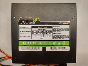 Chieftec Eco GPE-700S 700W (1 foto / 2)