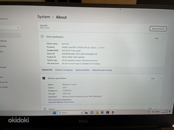 Ноутбук Dell XPS 15 9570 (фото #2)