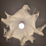 Люстра светильник в форме цветка керамический ручной работы (фото #5)