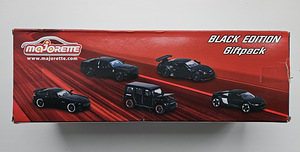 Majorette Black Edition autode komplekt (3 foto / 3)