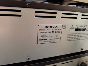Onkyo R1 stereokomplekt (5 foto / 7)
