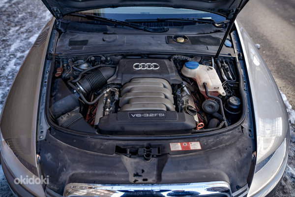 Audi A6 C6 (136 tuhat km) 3.2 bensiiniga (foto #10)