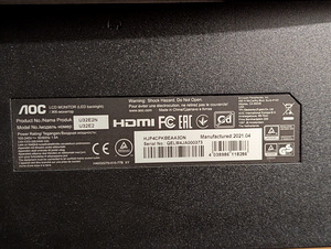 Monitor AOC U32E2N 32" UHD 4K 60Hz (4 foto / 8)