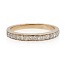 UUS Золотое кольцо, обручальное кольцо 585 16,8 мм 0,21 кара (фото #2)