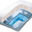 Перьевая подушка премиум-класса Mediflow 5011 с водяным серд (фото #2)