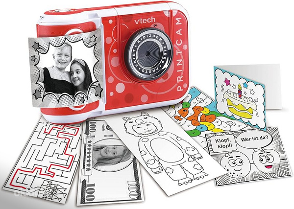 МЕГА! VTech KidiZoom Print Cam детская скоростная камера NEW! (фото #1)