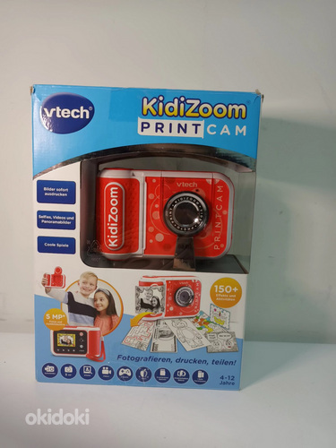 MEGA! VTech KidiZoom Print Cam laste kiirfotokaamera UUS! (foto #2)