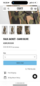 Suusa/lumelaua jope COLOURWEAR (5 foto / 5)