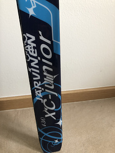 Laste suusad 130 ja kepid 95 cm (4 foto / 6)