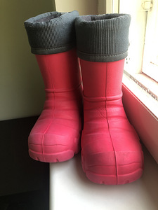 Laste jope 110/116 ja veekindlad saapad 28-29 (6 foto / 10)