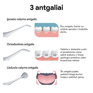 Irrigaator OSOM Oral Care Mint (4 foto / 4)