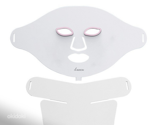 Силиконовая светодиодная светотерапевтическая маска для лица Be OSOM (фото #3)