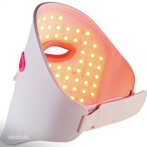 Силиконовая светодиодная светотерапевтическая маска для лица Be OSOM (фото #6)