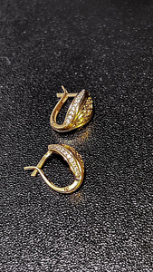 Золотые серьги 585 (2 фото из 3)