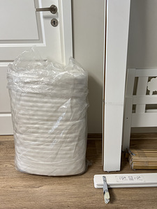 Lastevoodi Ikea Kritter + madrats Underlig + piirded (7 foto / 8)
