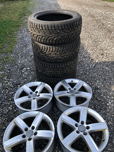 Диски + Резина Audi / 225/50/17 winter (1 фото из 2)