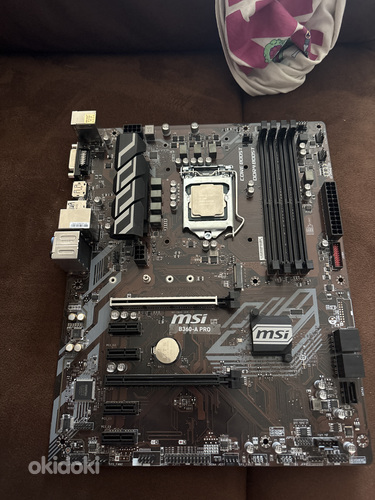 MSI B360 a pro i57600