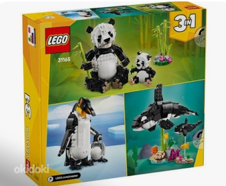 Конструктор Lego Дикие животные Семья панд 31165