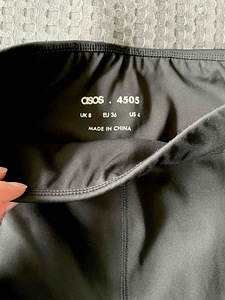 Uueväärsed võrkdetailidega treeningpüksid ASOS 4505 (3 foto / 6)