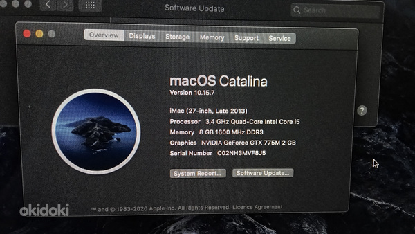 iMac 27" 3,4гц