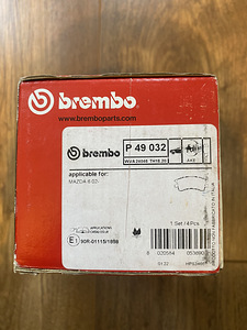 Uued Brembo piduriklotsid Mazda 6 jaoks (3 foto / 3)
