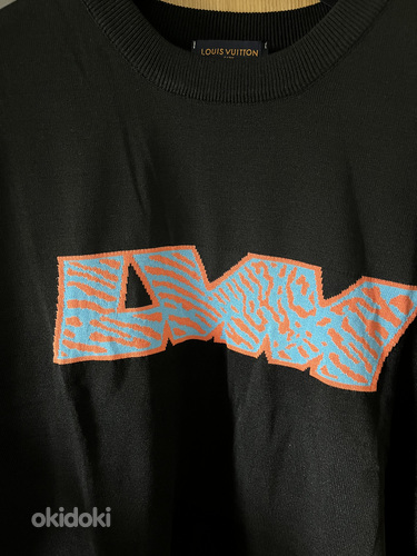 Мужская тканая футболка Louis Vuitton, размер L (фото #3)