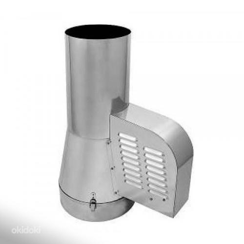 Дымоходный вытяжной вентилятор GCK 150мм для металлического (фото #1)
