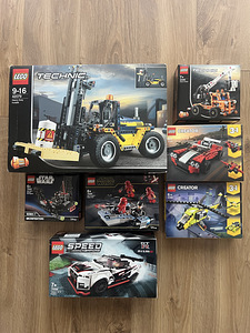 Lego, uued ja pitseeritud komplektid