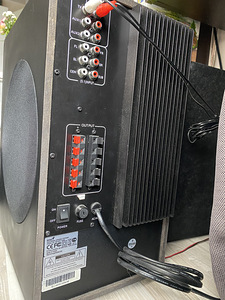 Audio system 5.1 (2.1) Sonad SB-100+Genius SW-HF5.1-6000II ( (4 foto / 10)