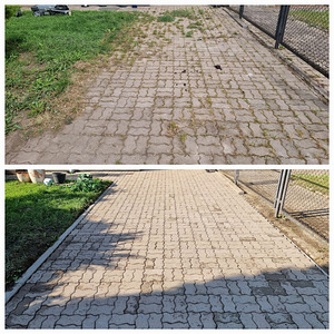 Katuse, fassaadi, tänavaplaatide ja tänavakivide pesu ja puh (8 foto / 9)