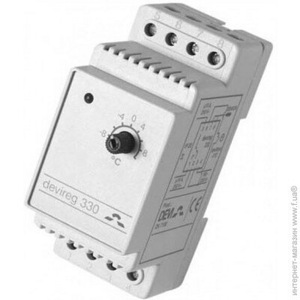 Termostaat Devireg™ 330, (16A) 3680 W, 140F1070 (1 foto / 1)